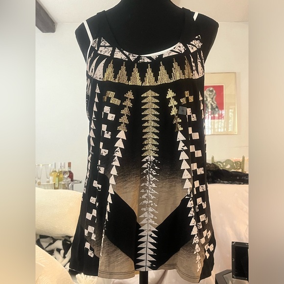 Express sequin tank - Picture 1 of 3